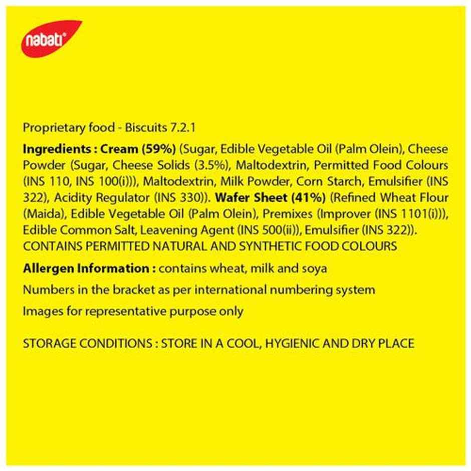 Nabati Cream Wafer Biscuits - Richeese